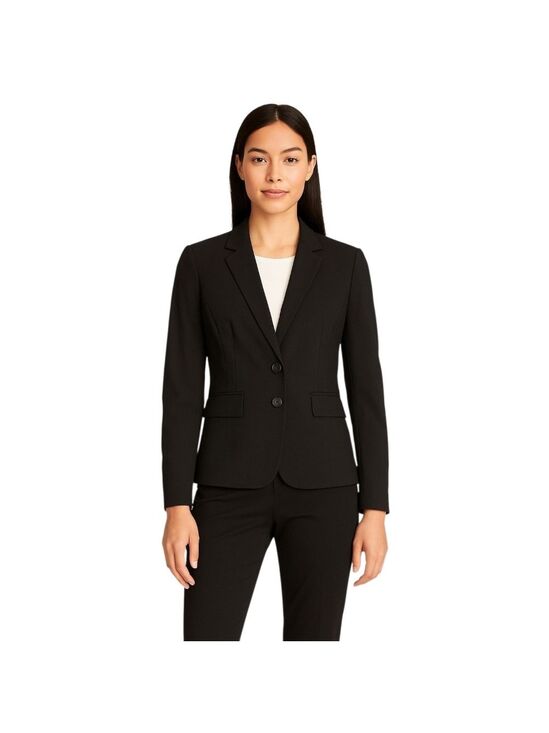 Ann Taylor Jackets & Blazers - Ann Taylor Black Two-Button Blazer Jacket Size 2 – Classic Workwear